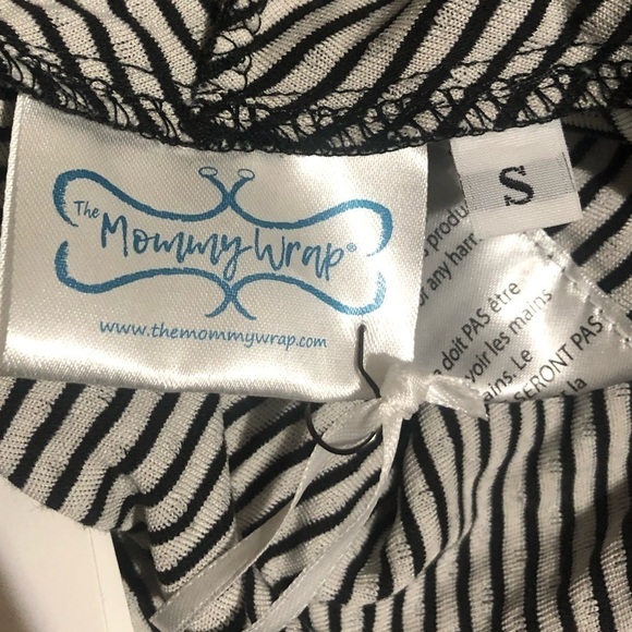 The mommy wrap Black Polka Dot . - Picture 9 of 10